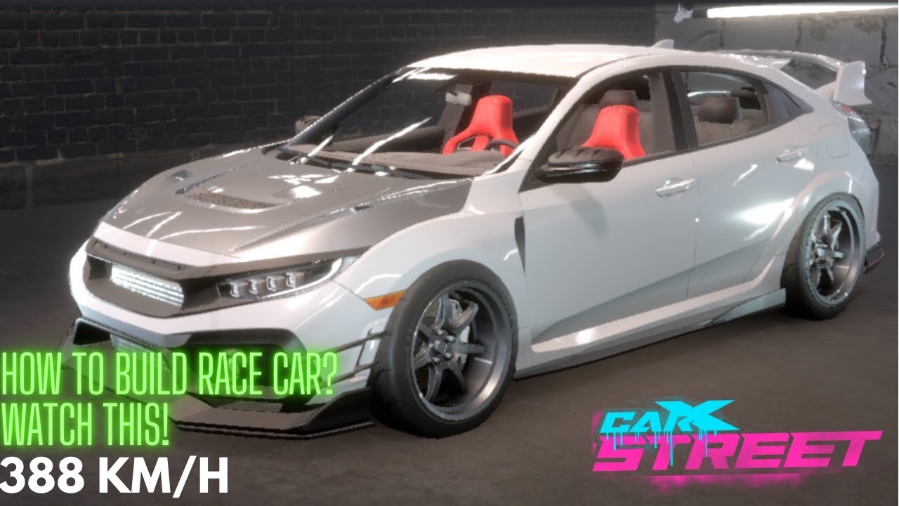 CarX Street | Honda Civic FK8 TYPE R HCR Race Racing Settings Build Built Tune Tuning Customization