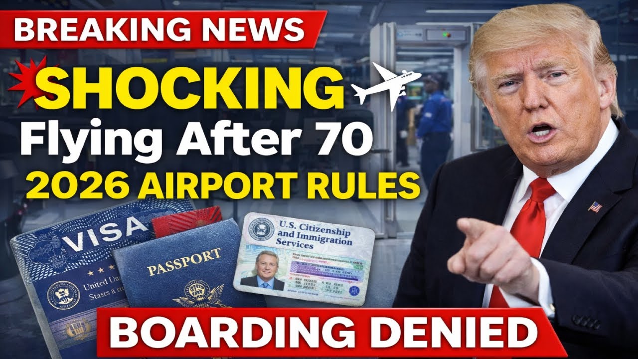 💥 SHOCKING | Flying After 70 | 2026 Airport Rules | Boarding DENIED