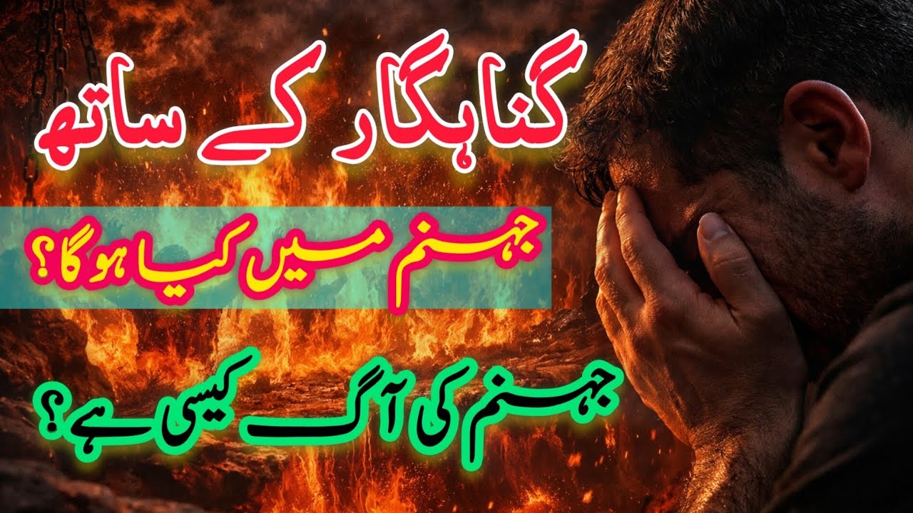 GUNAHGAR KE SATH JAHANNAM MAIN KIYA HOGA 