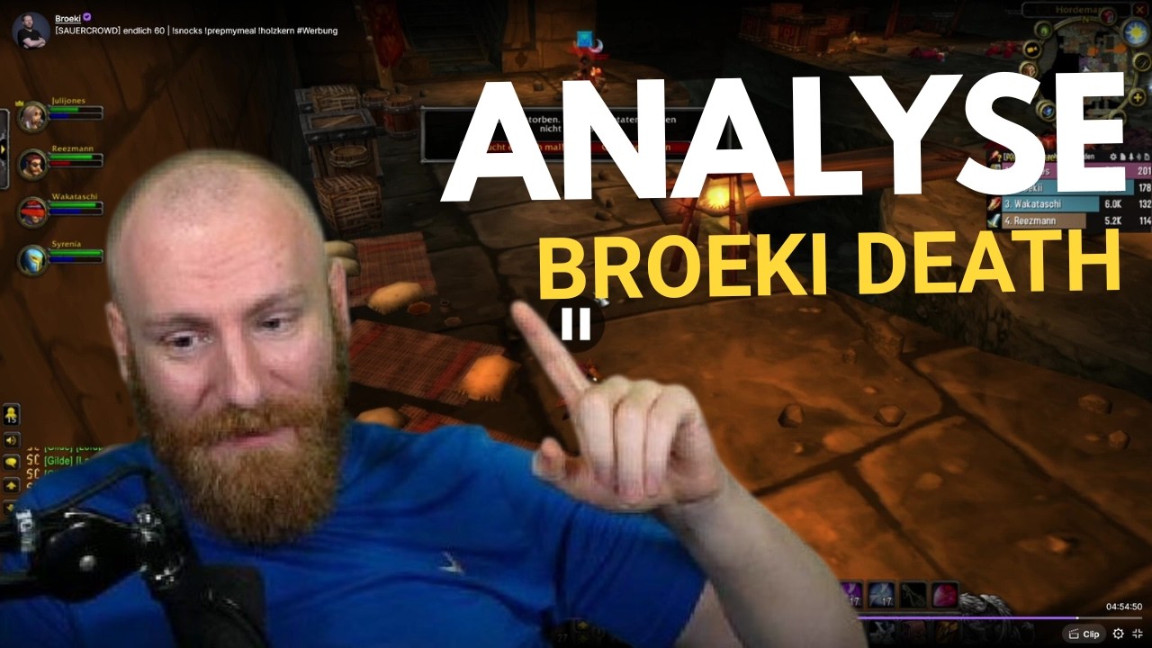 Broeki death Analyse - Rufer der Blut&auml;xte | FalganWoW reagiert auf den Tod von Broeki