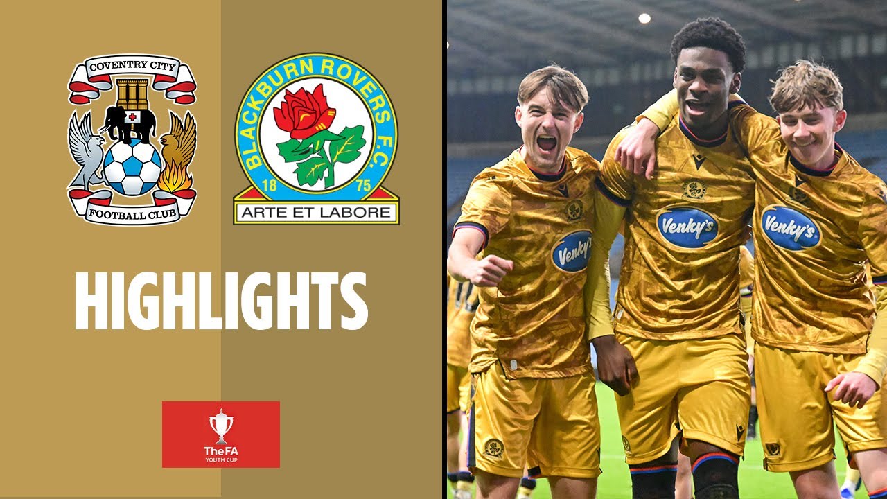 Highlights: Coventry City Under-18s 1-8 Rovers Under-18s
