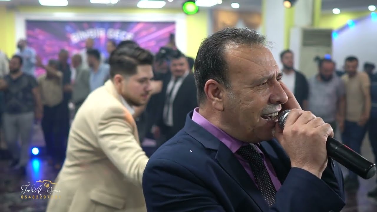 الفنان عبد الحميد قصاب افراح مارع  ال عكرمة زفاف العريس (عبد القادرعكرمة ) PART4 استوديو جار القمر