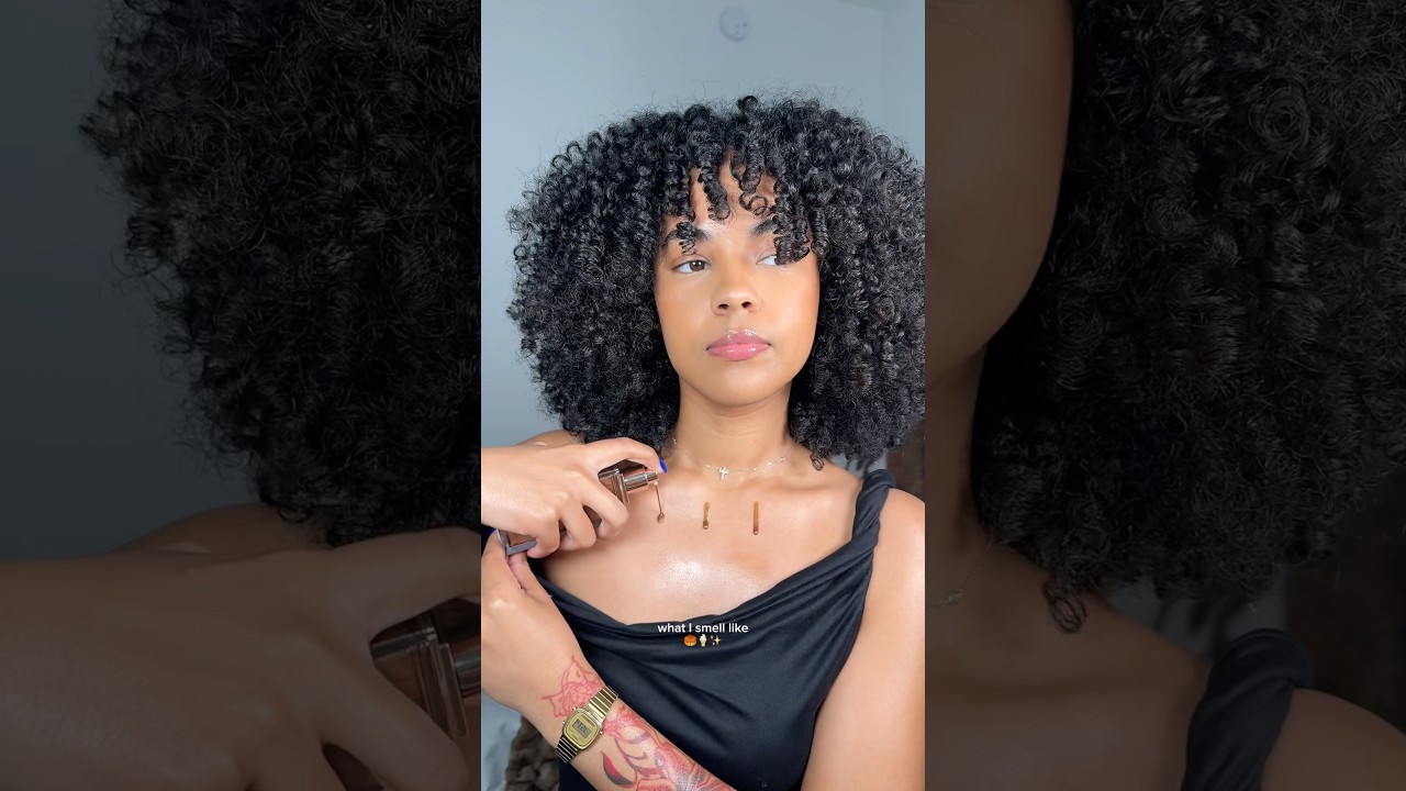 warm notes & bronzy goodness 🫦 #bodycare #grwm #curlyhair #bodyglow #inspiration #hairstyle