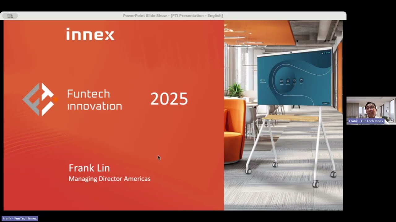 Audio Video Export invites you to the Innex Webinar in English