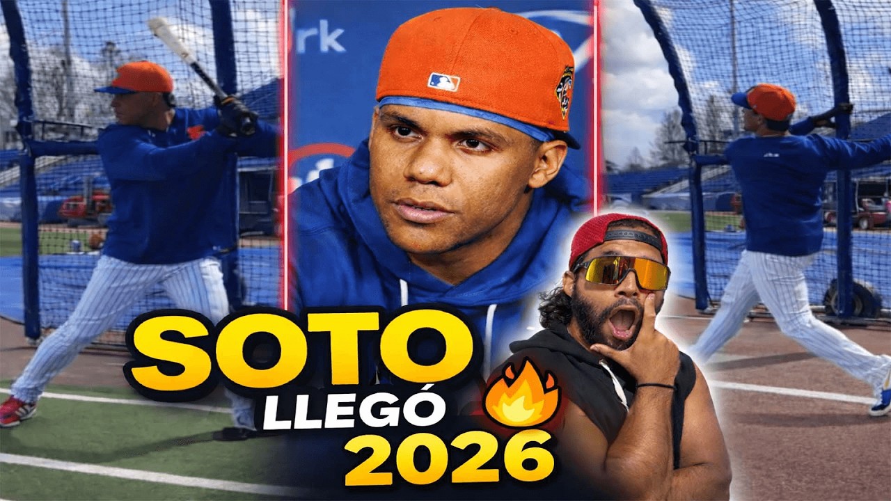 ¡ATENCIÓN MLB! Juan Soto ya está soltando el bate en Spring Training 2026