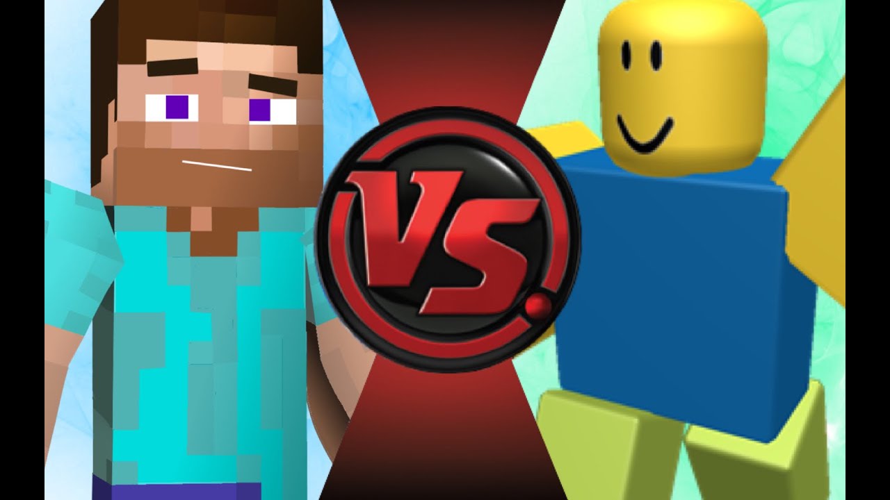 MINECRAFT STEVE против ROBLOX NOOB! Cartoon Fight Club, эпизод 81