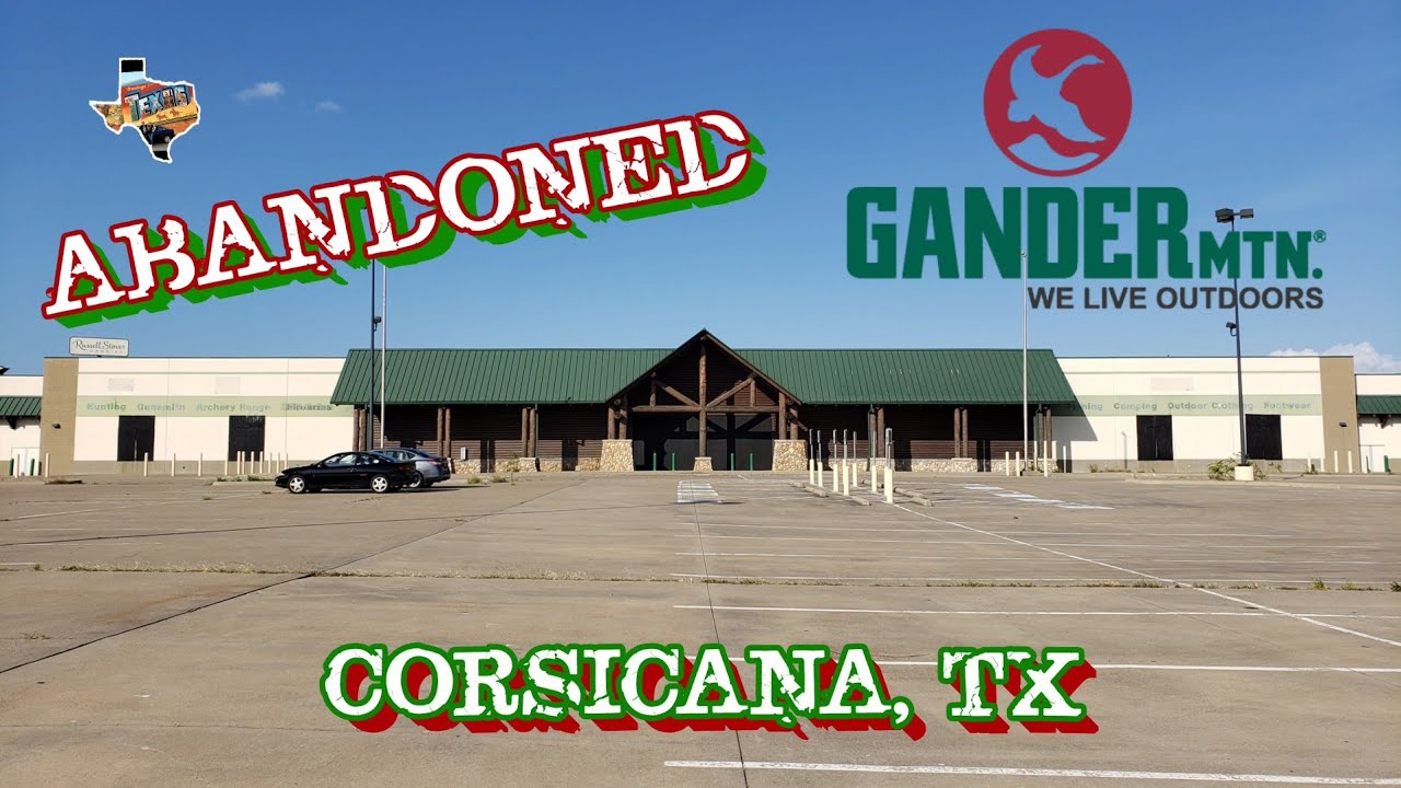 Abandoned Gander Mountain - Corsicana, TX