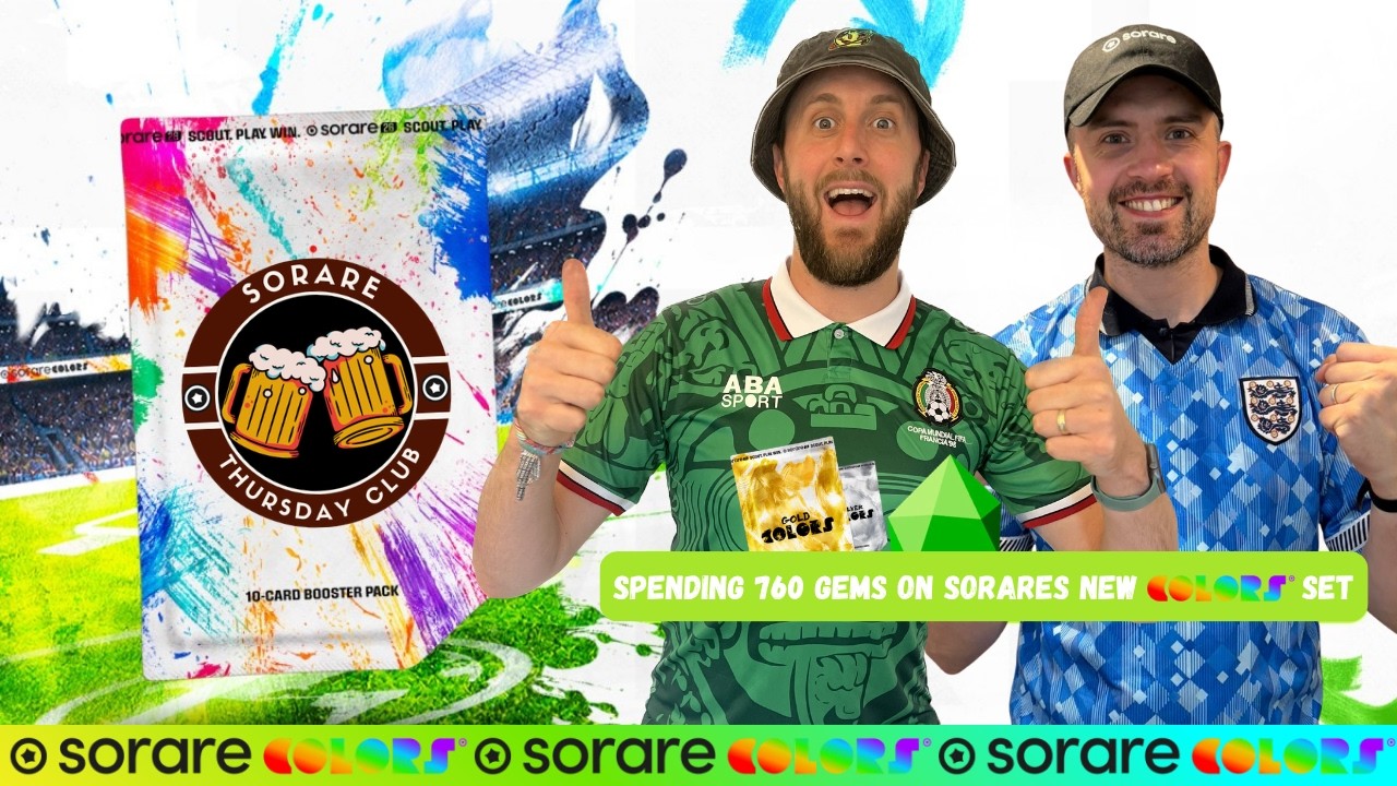 We Spent 760 GEMS on new Sorare Set 'Colors' Packs... Was It Worth It?! 💎🎨