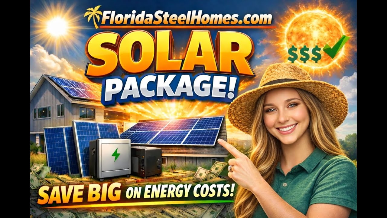 Solar System - Discounted by Florida Steel Homes