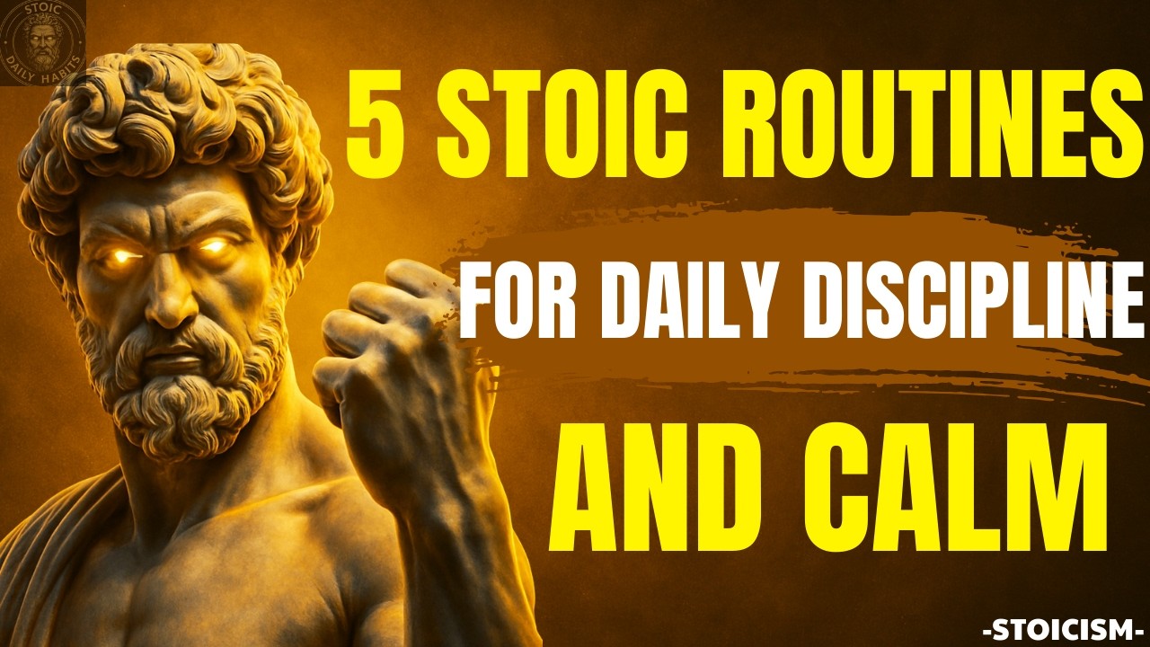 5 Proven Stoic Routines To Build Daily Discipline And Calm- Stoicism