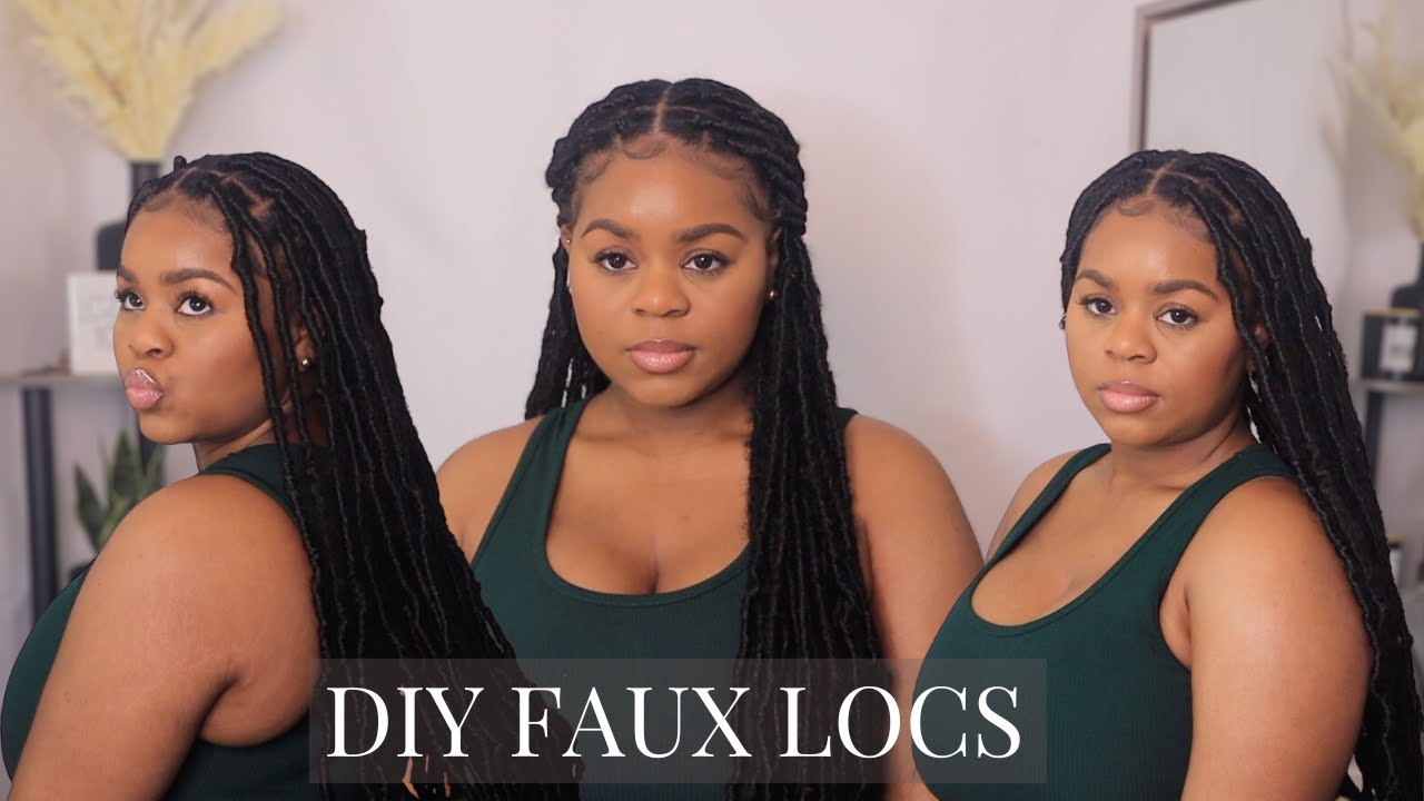 HOW TO: Detailed DIY Faux Locs Tutorial