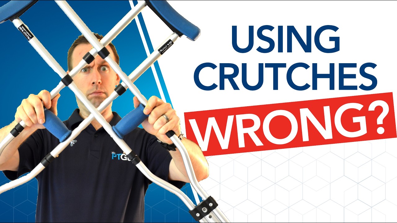 How to Use Crutches to Walk the RIGHT Way