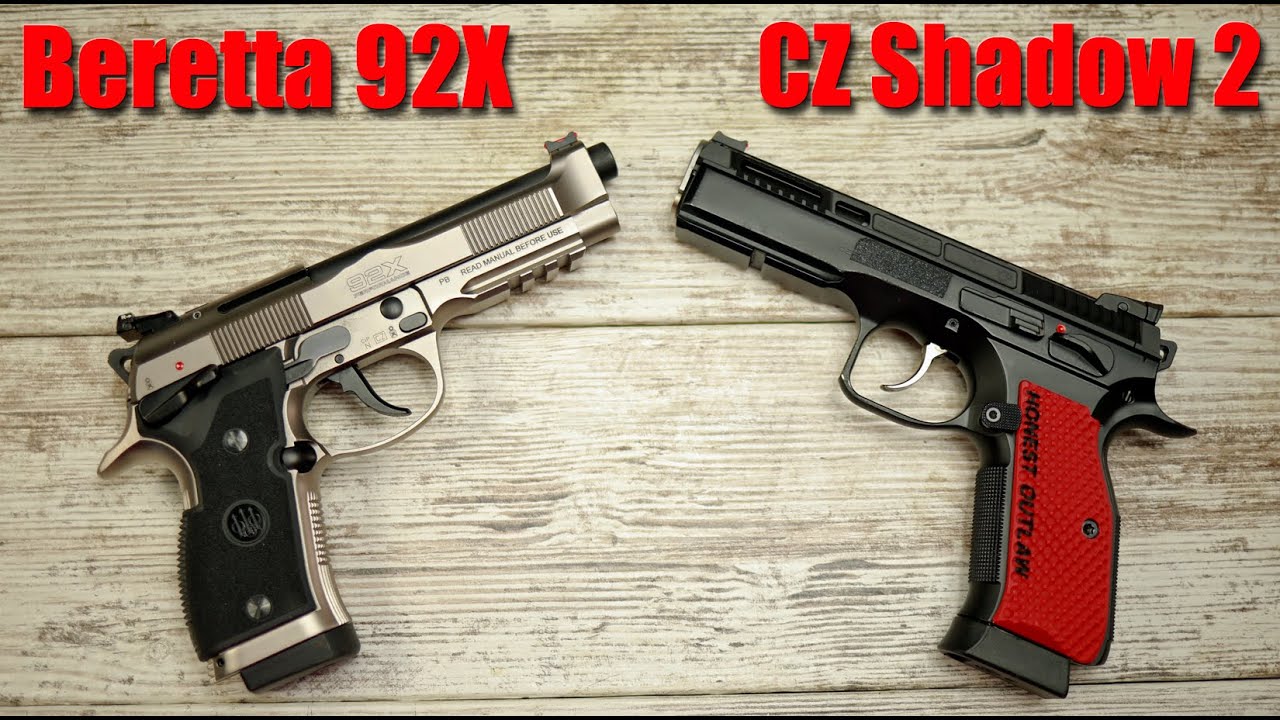 Beretta 92X Performance vs CZ Shadow 2