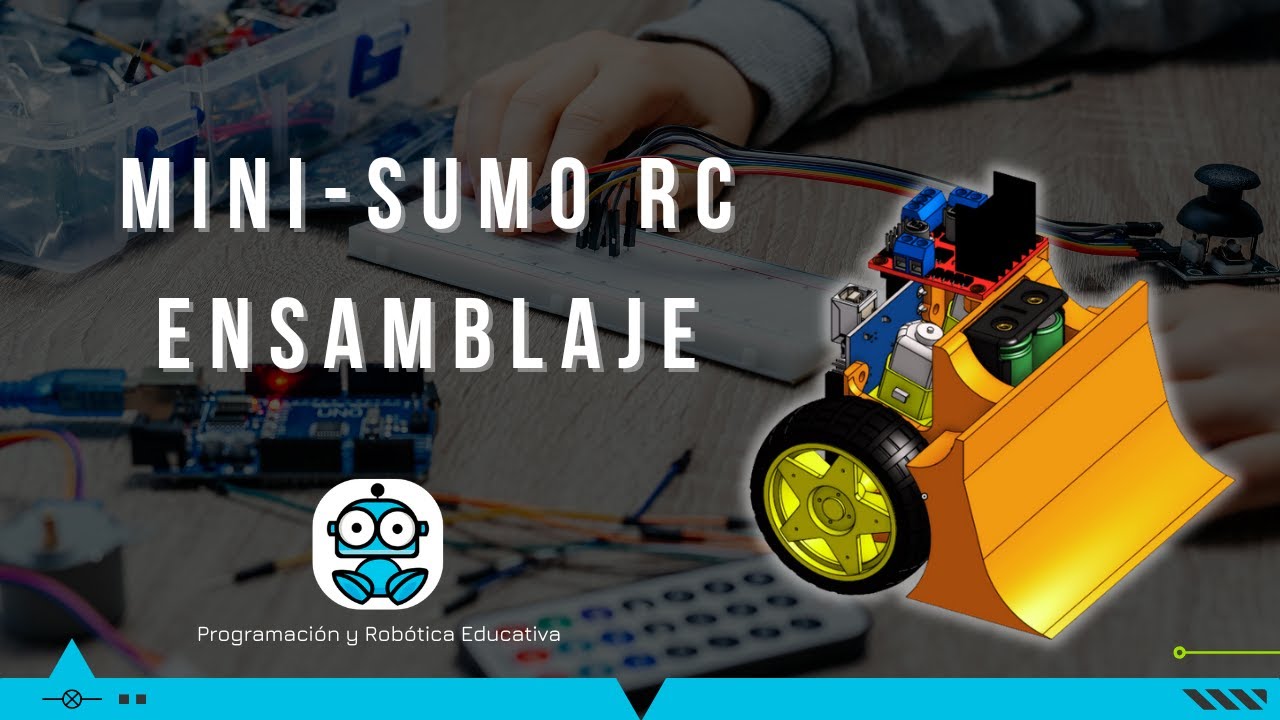 🔥 Robot Mini-sumo RC - Ensamblaje🔥