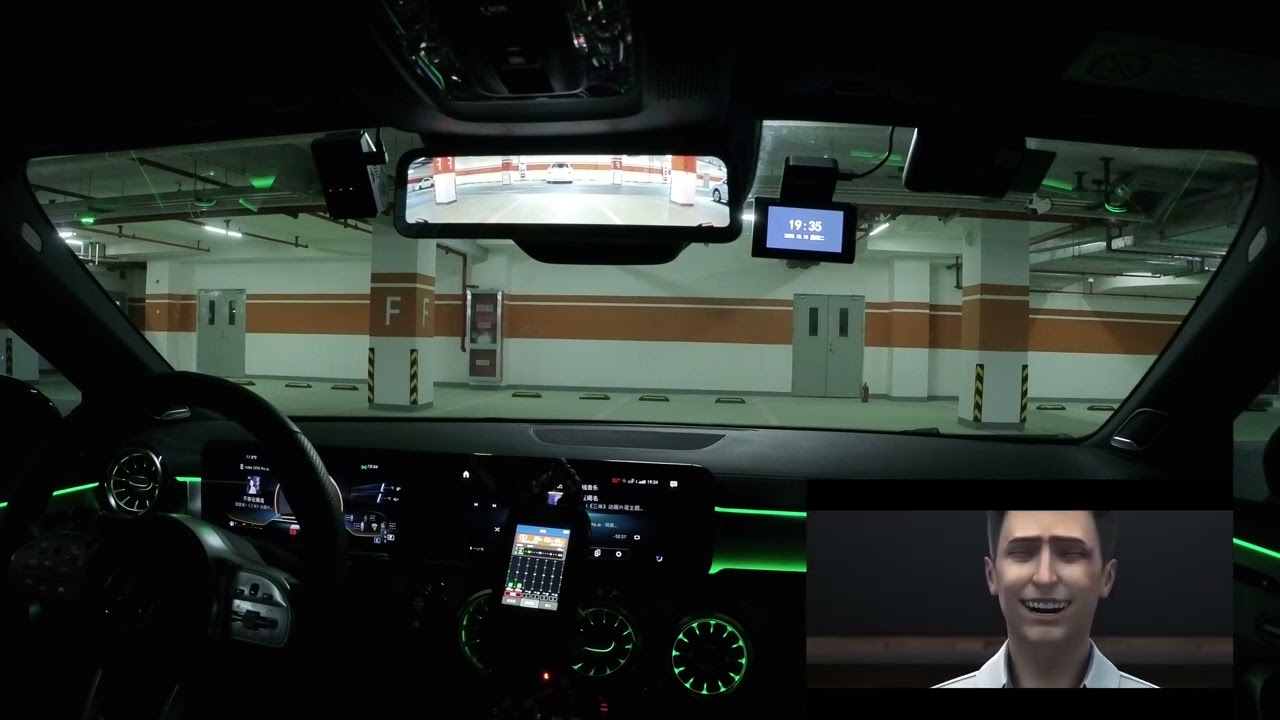 A35 AMG Burmester Audiosysteme Sound play The Three-Body Animation Official Music by 邓紫棋（G.E.M.）