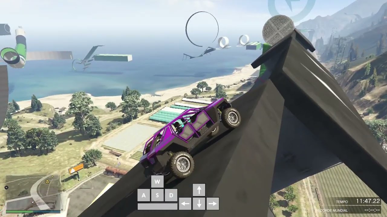 GTA 5 - Como controlar o carro no AR - N&Eacute;!