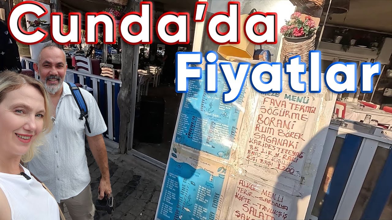 CUNDA'da Bir Gün | meyhane fiyatarı| Cunda sokakları | #ayvalık #cunda