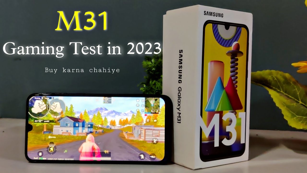 Samsung M31 PUBG Test in 2023 || Samsung M31 High Graphics Gameplay.