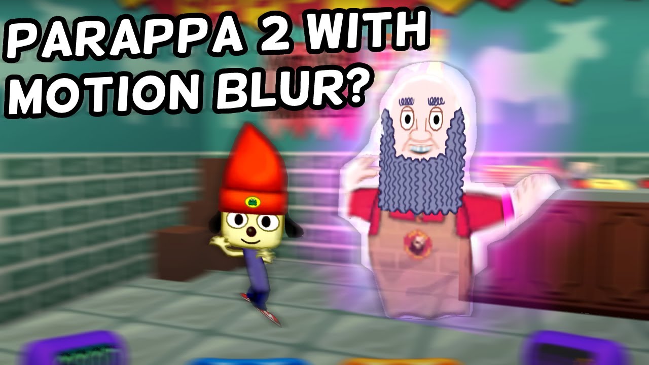 Parappa the Rapper 2 With Motion Blur