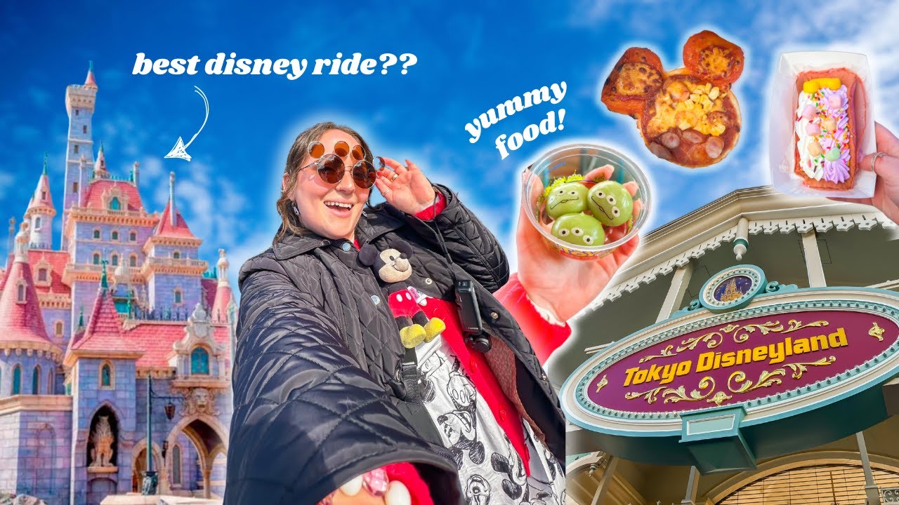 first full day at TOKYO DISNEYLAND! discovering the best disney ride, new food, & more!