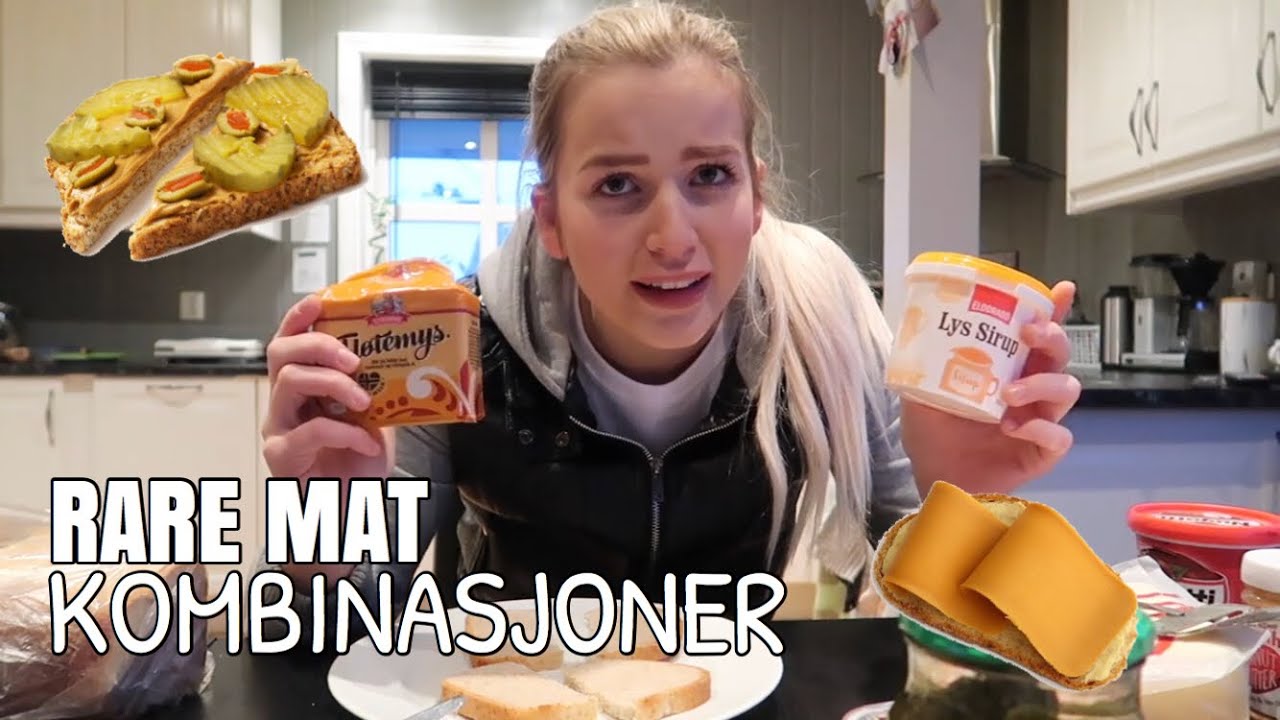 JEG TESTER RARE MATKOMBINASJONER!