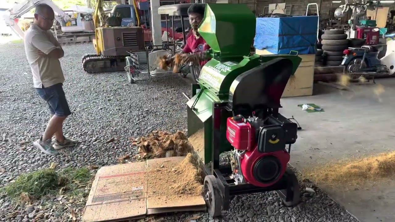 5in1 Decorticator/Shredder Machine off to Baybay Leyte