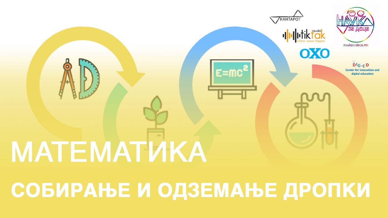 Собирање и одземање дропки | Математика | 8 одделение