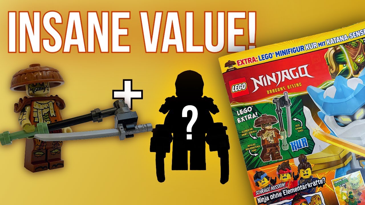 Most VALUE ever?- Lego Ninjago Magazine No 137 Review