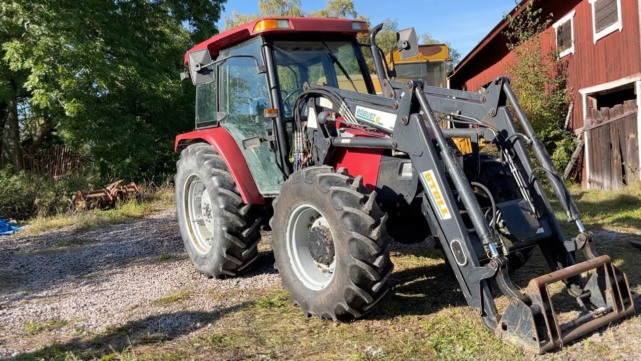 Köp Traktor Case IH JX90U med frontlastare på Klaravik