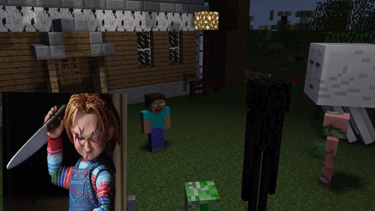 MONSTER SCHOOL: Horror Chucky Challenge - Minecraft Animation