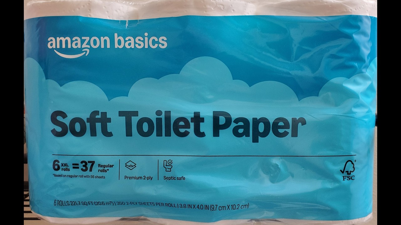 Amazon Basics Soft 2-Ply Toilet Paper Review