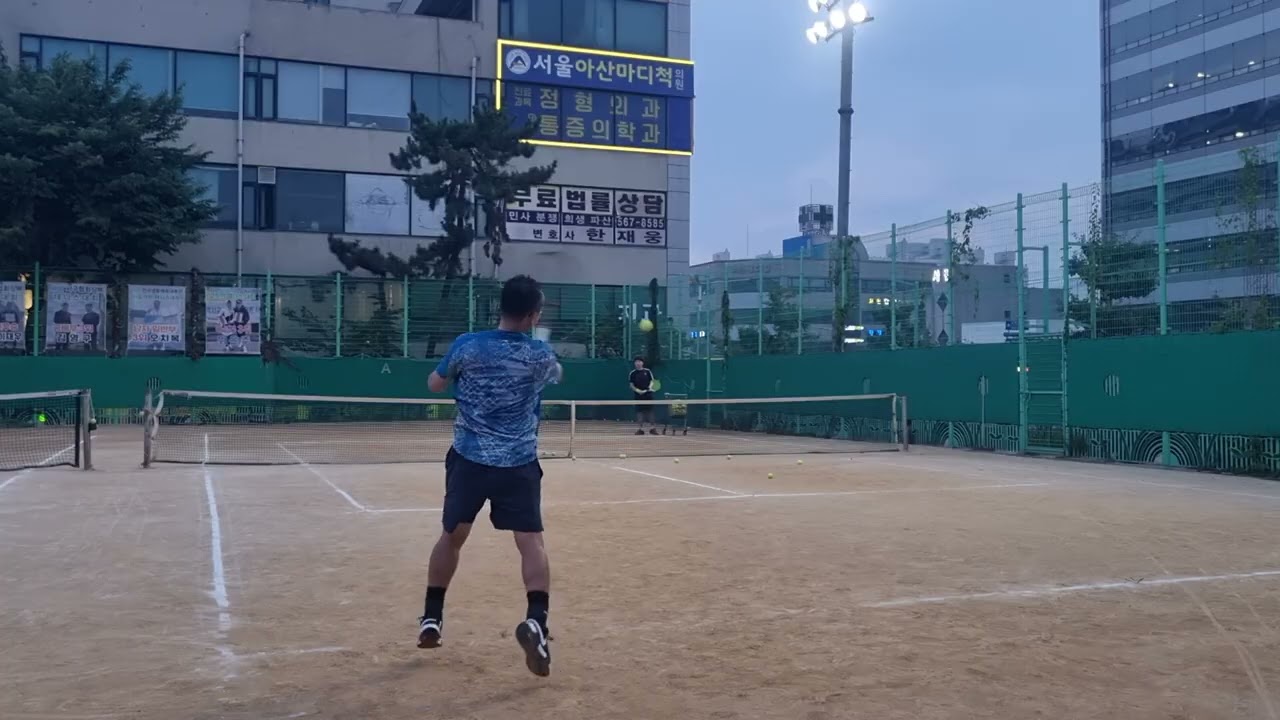 포핸드[어프로치샷] 20250801 포핸드 어프로치2