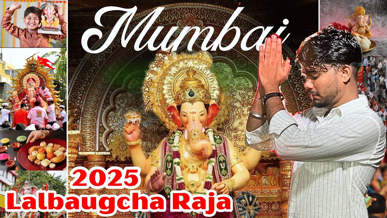 Mumbai in Ganesh Chaturthi & Lalbaugcha Raja Darshan 🙏🏻