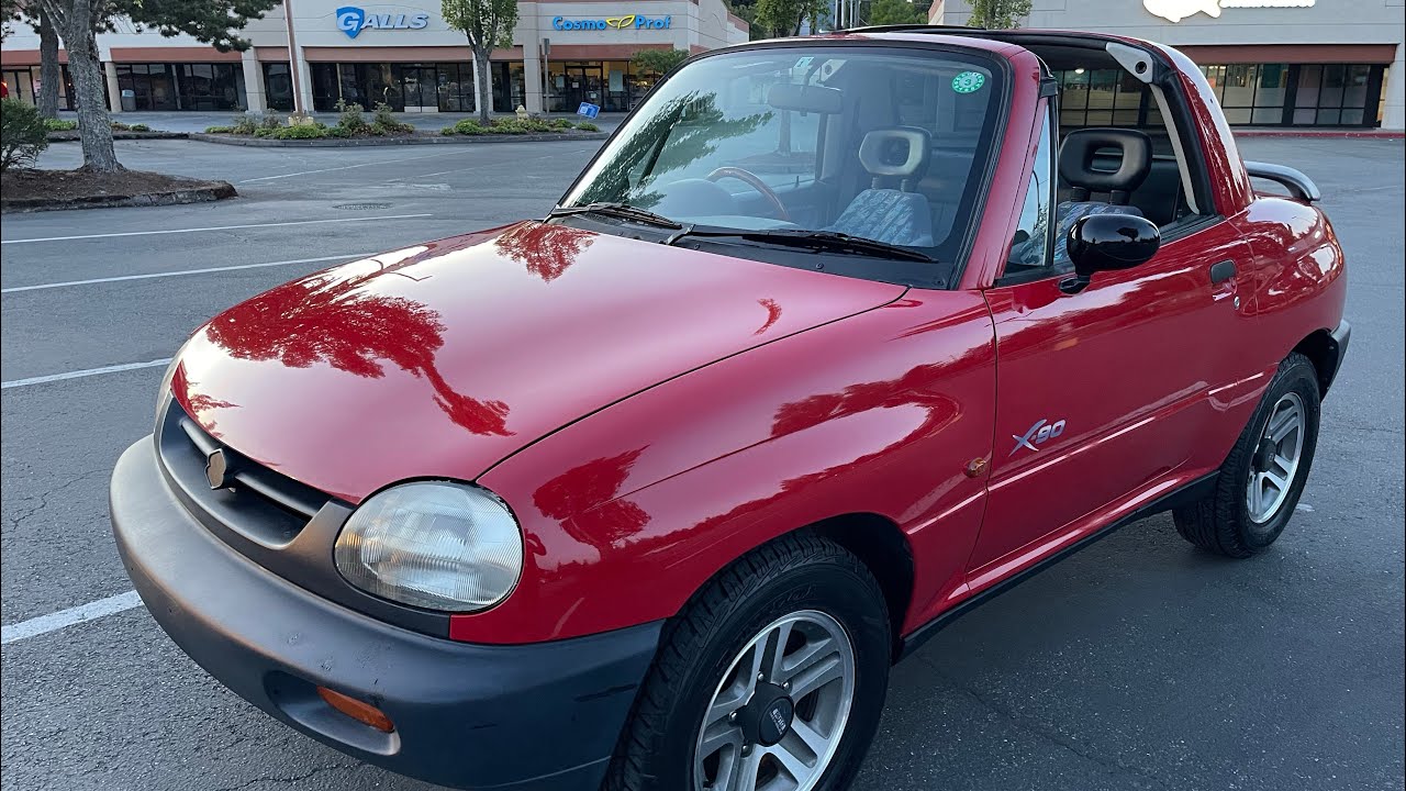 1996 Suzuki X-90 T-Top 4WD 1.6L AT , 74k mi JDM RHD