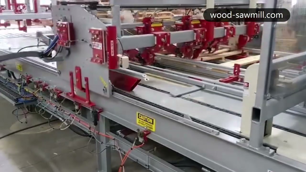Semi-automatic Deck Mat System Pallet Nailing Machine Working Video Show