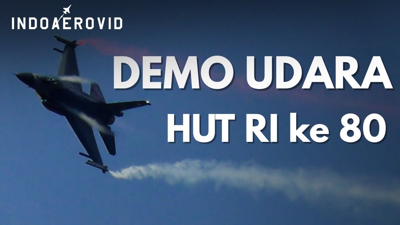 Demo Udara HUT RI ke 80