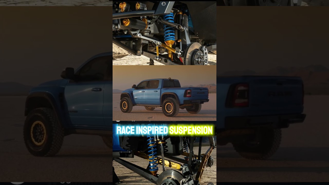 This Ram TRX is legendary from @robbywoods - King Shocks trophy truck suspension