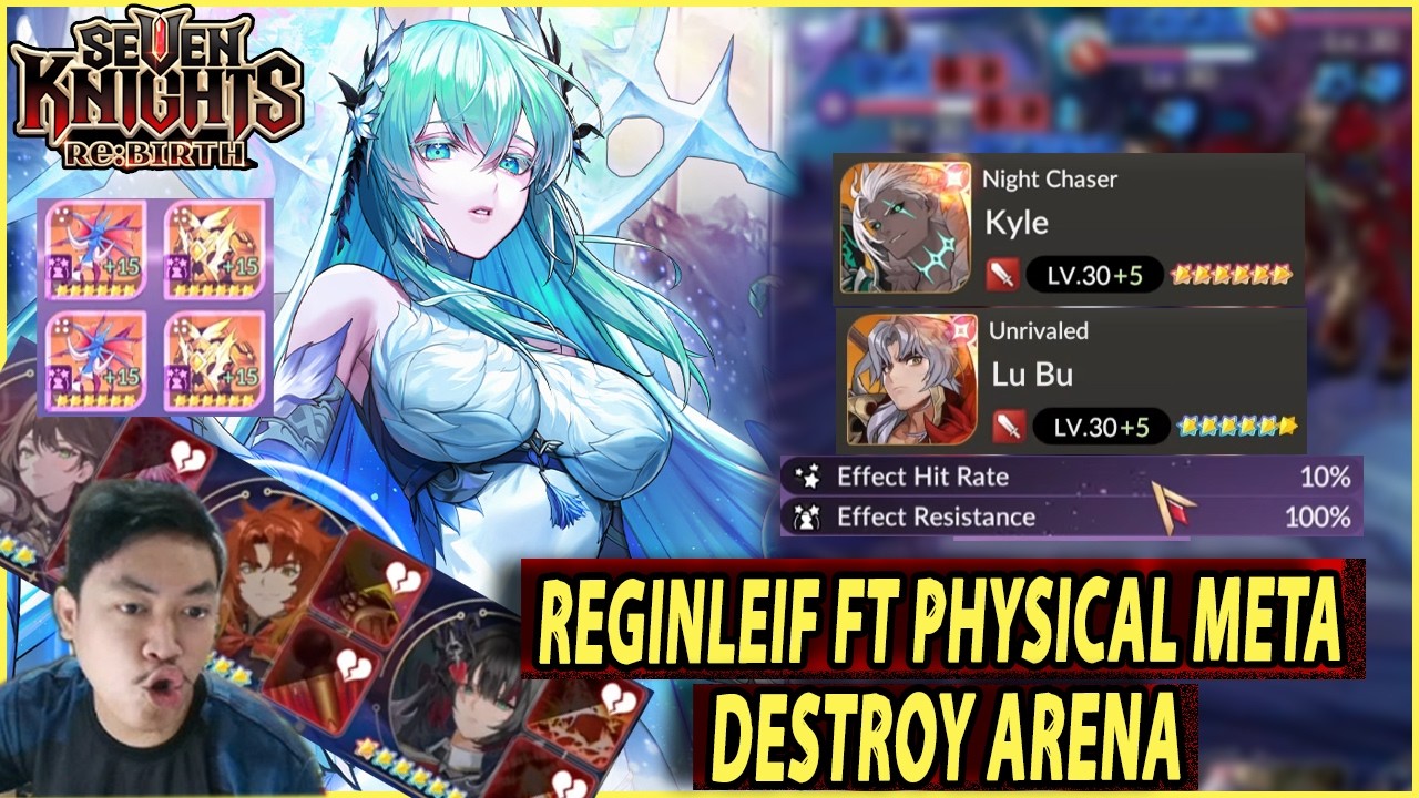 🔥🔥REGINLEIF MASUK PHYSICAL META SEBAGAI PENGGANTI ACE! [DESTROY ARENA] - SEVEN KNIGHTS RE:BIRTH