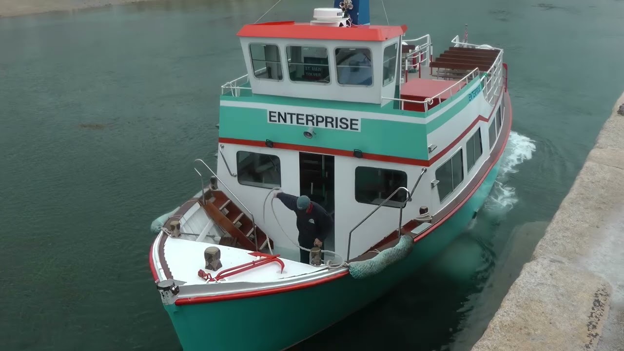 A cruise on Enterprise Boats from Malpas to St Mawes, Falmouth and back to Truro in June 2010