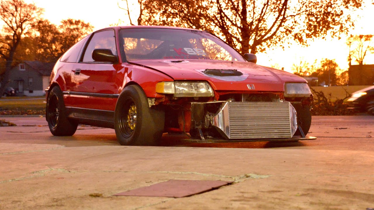 HIGHWAY PULLS IN K24 AWD CRX ‼️