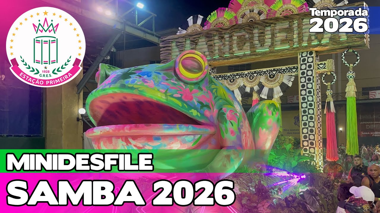 MANGUEIRA 2026 AO VIVO | MINIDESFILE NO DIA NACIONAL DO SAMBA | #DNS2025