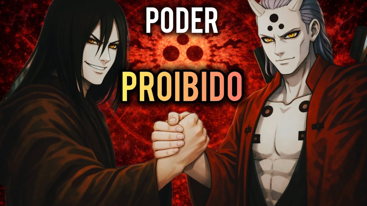 Nova origem da marca da maldição do Orochimaru 