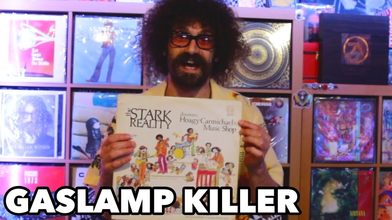 Gaslamp Killer демонстрирует свою редкую виниловую пластинку