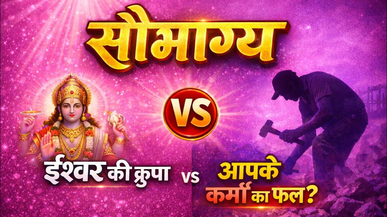 सौभाग्य: ईश्वर की कृपा या आपके कर्मों का फल?