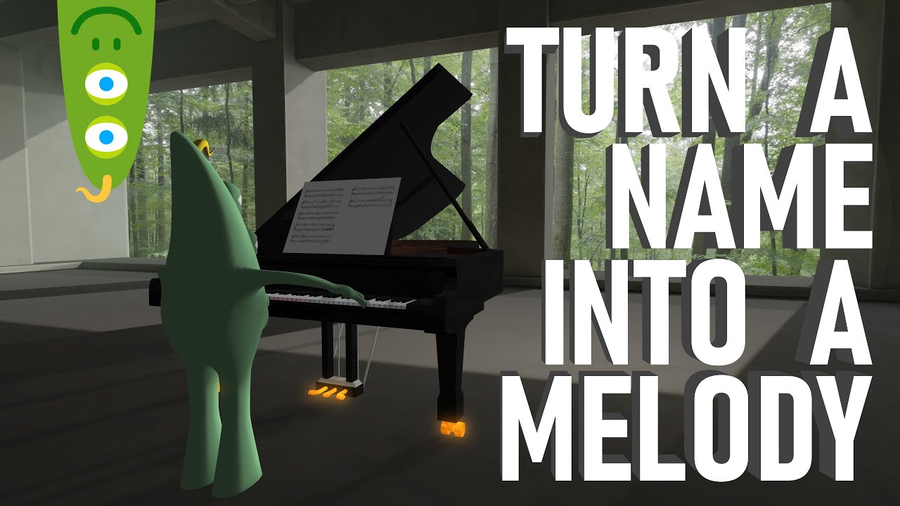 Turn a name into a melody V2