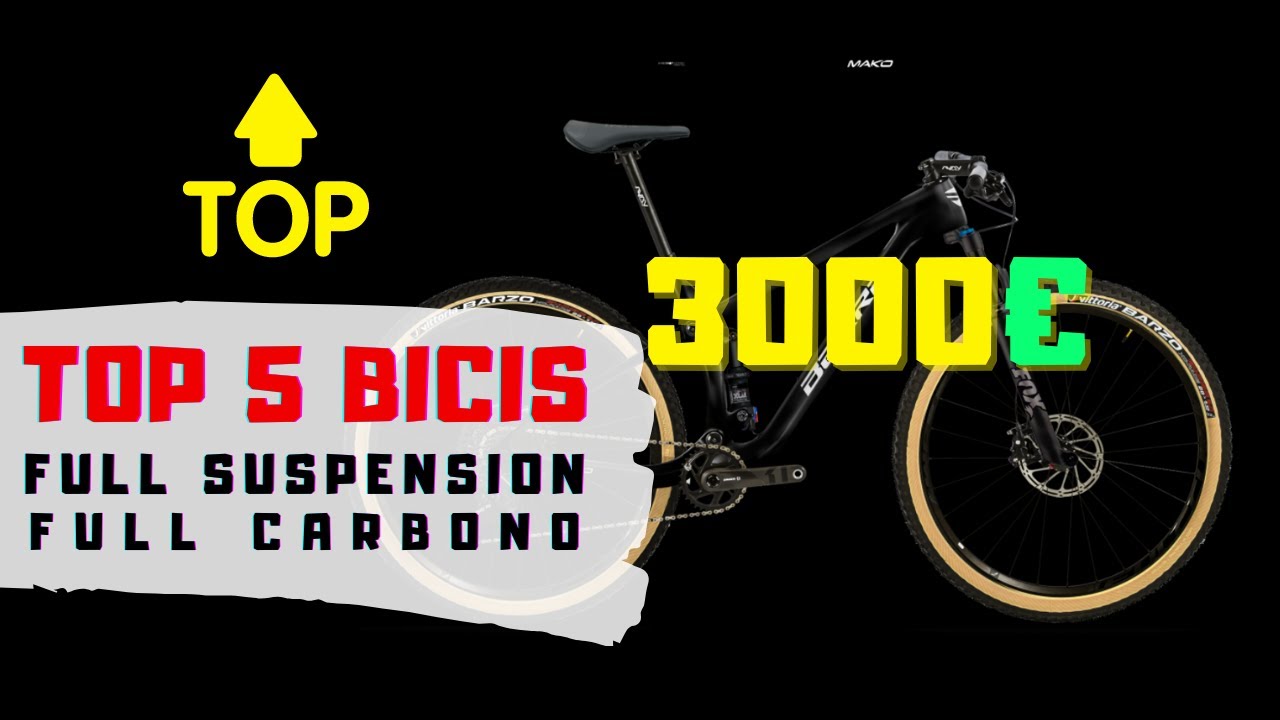 5 BICIS DOBLE SUSPENSIÓN FULL CARBONO🧨 POR 3000€ 💰 | DAVID ROCA