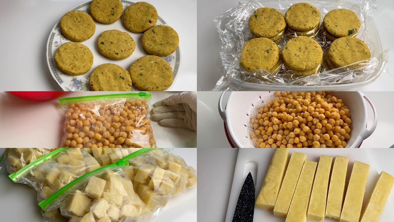 Ramadan Food Preparation & Storage In America❗️(PART 2) Make and Store, Shami kabab, Garlic Paste