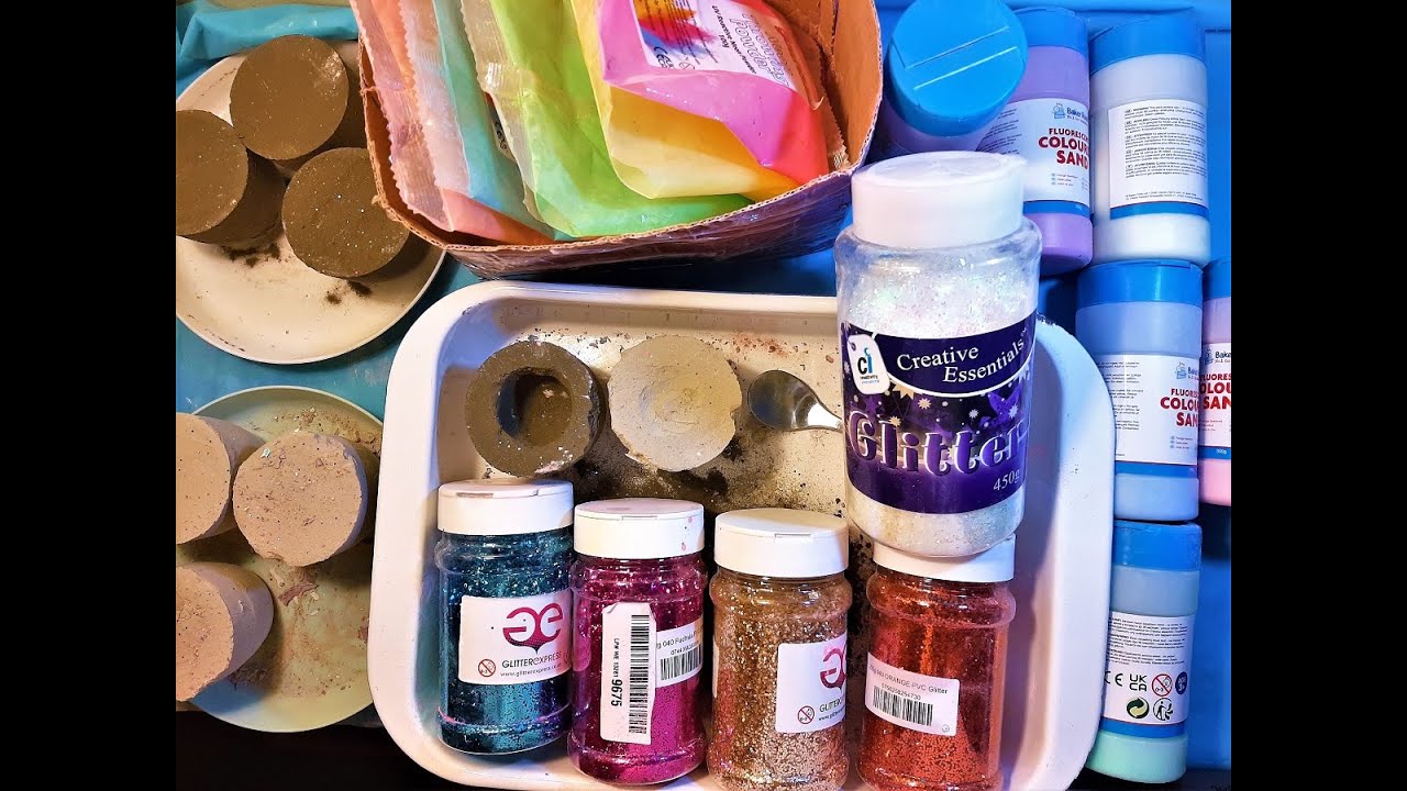 Baking Soda GLITTER BOMBS TUTORIAL