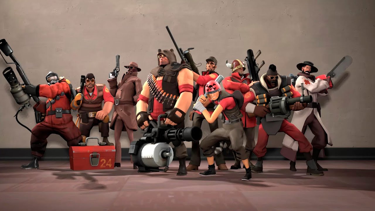 Обзор на все классы в Team Fortress 2