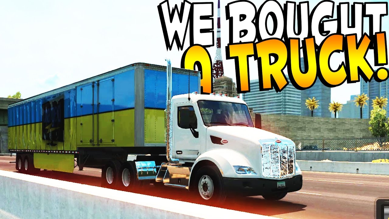 Buying a BRAND NEW TRUCK?! (American Truck Simulator Gameplay)